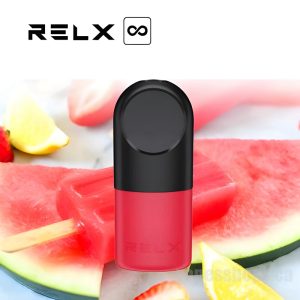 Relx Infinity Replacement Pod Cartridges 650 Puff # Fresh Red 1.8ml