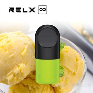 Relx Infinity Replacement Pod Cartridges # Golden Slice 650 Puff