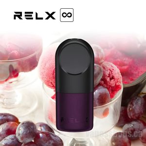 Relx Infinity Replacement Pod Cartridges 650 Puff # Tangy Purple 3%