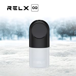 Relx Infinity Replacement Pod Cartridges # White Freeze 650 Puff