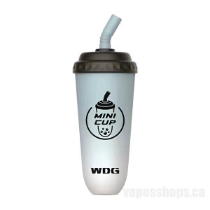Wdg Mini Cup Disposable E-cigs 5000 Puff # Iced Water 15ml