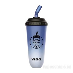 Wdg Mini Cup Disposable E-cigs 5000 Puff # Mentos Mints 15ml