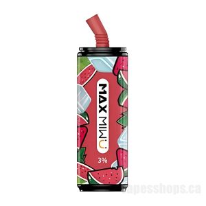 Max Miwu Coke Tin Disposable E-cigs 3600 Puff # Watermelon Ice