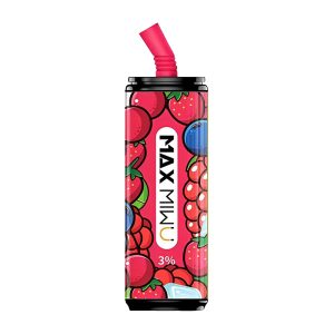 MAX MIWU Coke Tin Disposable 3600 Puffs # Berry Ice