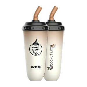 WDG Mini Cup Disposable 5000 Puffs # Coconut Latte