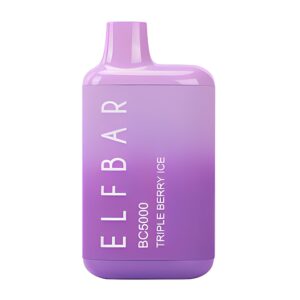 ELF BAR Disposable BC 5000 Puffs # Triple Berry Ice