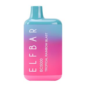 ELF BAR Disposable BC 5000 Puffs # Tropical Rainbow Blast