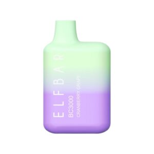 ELF BAR BC3000 Disposable 3000 Puffs Cranberry Grape