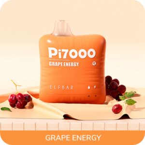 ELF BAR PI7000 Disposable 7000 Puffs Grape Energy 17ml