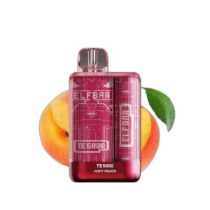 ELF BAR TE5000 Disposable Juicy Peach 5000 Puffs