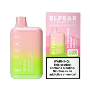 ELF BAR BC4000 Disposable 4000 Puffs Passion Fruit Orange Guava