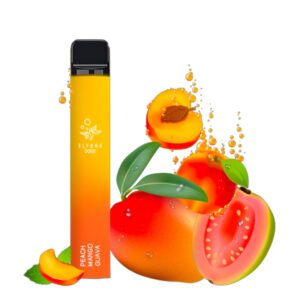 ELF BAR 2000 Disposable Peach Mango Guava 2000 Puffs 6.5ml