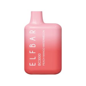 ELF BAR BC3000 Disposable 3000 Puffs Peach Mango Watermelon 650mAh