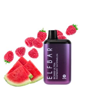 ELF BAR BC5000 Ultra Disposable Raspberry Watermelon 5000 Puffs 13ml