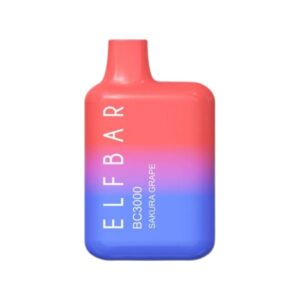 ELF BAR BC3000 Disposable 3000 Puffs Sakura Grape 650mAh