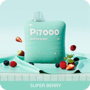 ELF BAR PI7000 Disposable 7000 Puffs Super Berry 500mAh