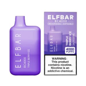 ELF BAR BC4000 Disposable 4000 Puffs Triple Berry Ice 11.5ml